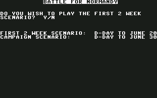 Battle For Normandy screenshot 4 for Commodore 64